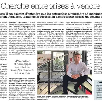REMICOM TRANSMISSION D'ENTREPRISES — Rte de Frontenex 58 Bis, 1207 Genève, Switzerland