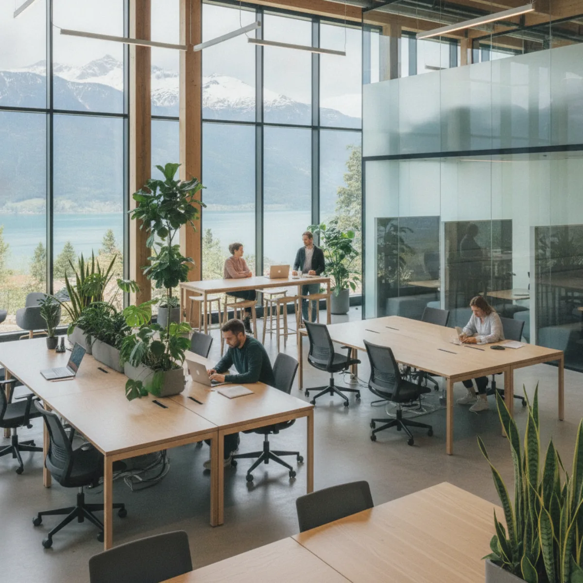 Espaces de coworking & bureaux à Genève