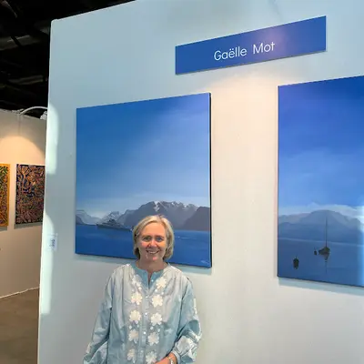 Photo de Atelier de l'artiste peintre Gaëlle Mot