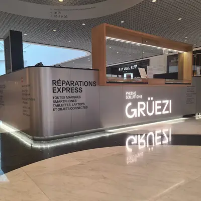 Photo de Grüezi - Phone Solutions - Balexert Genève - Réparation Express Smartphones Tablettes